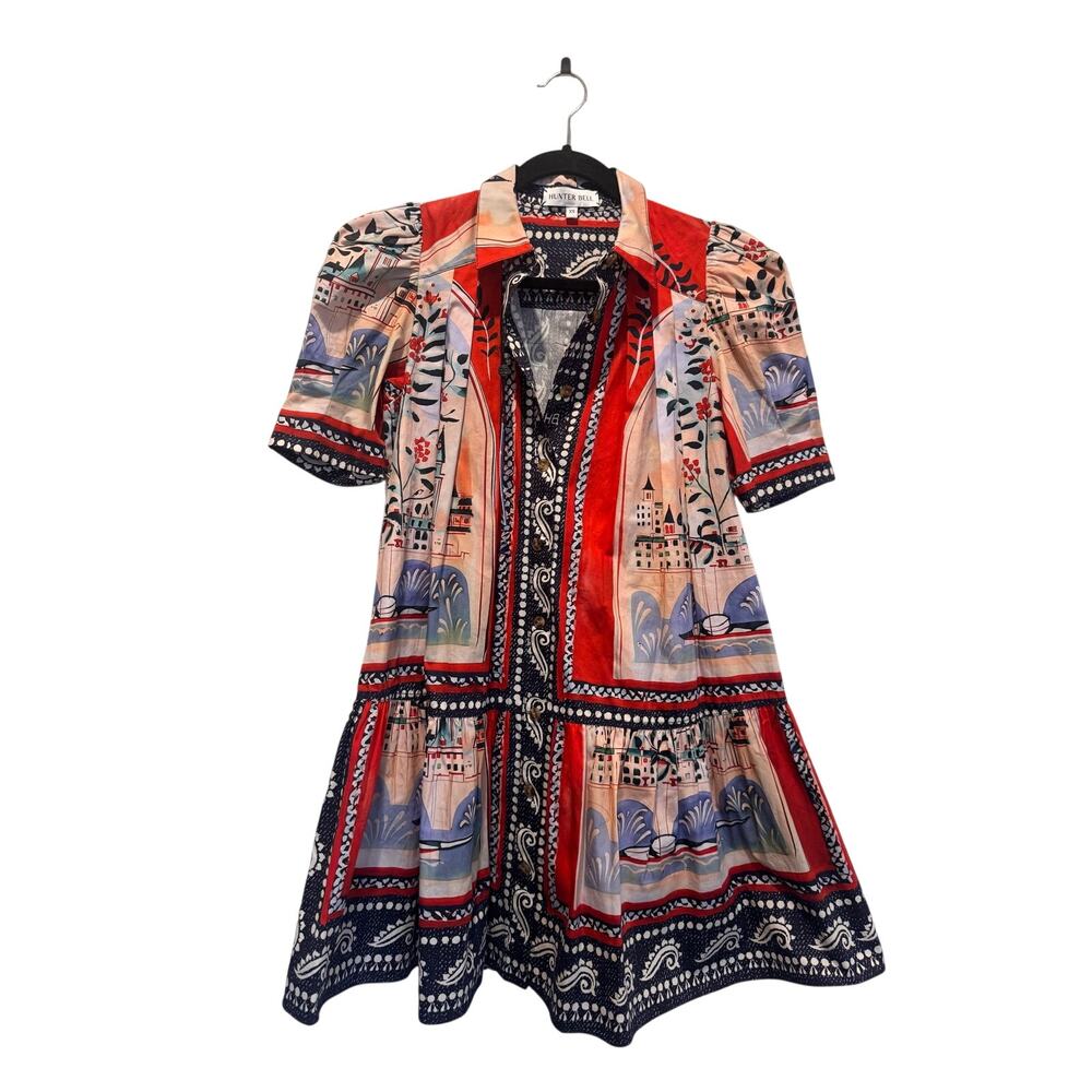 Hunter Bell Leslie Dress in Coastal Village XS - Picture 7 of 11